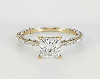 Brittany - Princess - Engagement Rings - Ramzi & Co.®