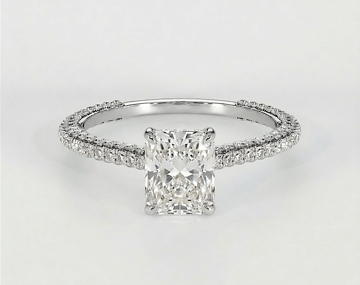 Brittany - Radiant - Engagement Rings - Ramzi & Co.®