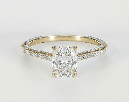 Brittany - Radiant - Engagement Rings - Ramzi & Co.®