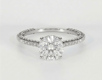 Brittany - Round - Engagement Rings - Ramzi & Co.®