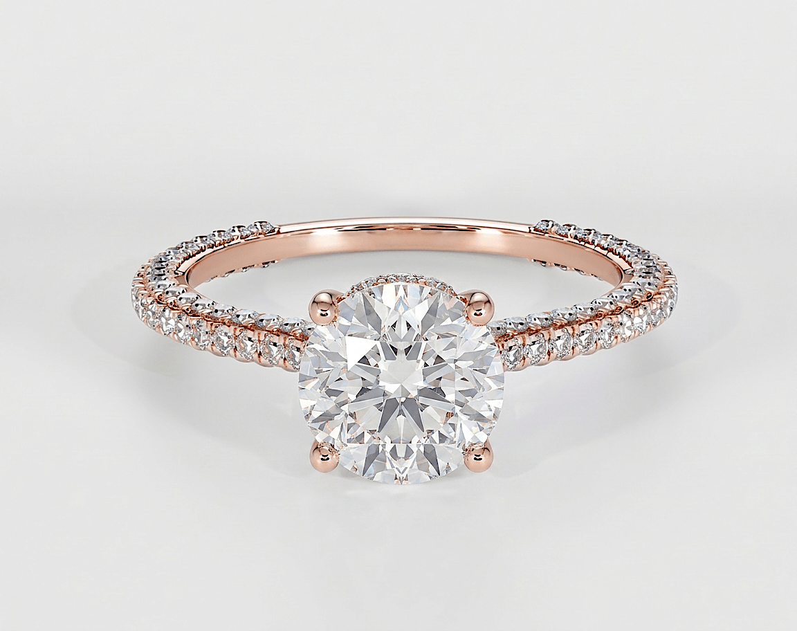 Brittany - Round - Engagement Rings - Ramzi & Co.®