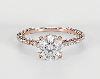 Brittany - Round - Engagement Rings - Ramzi & Co.®