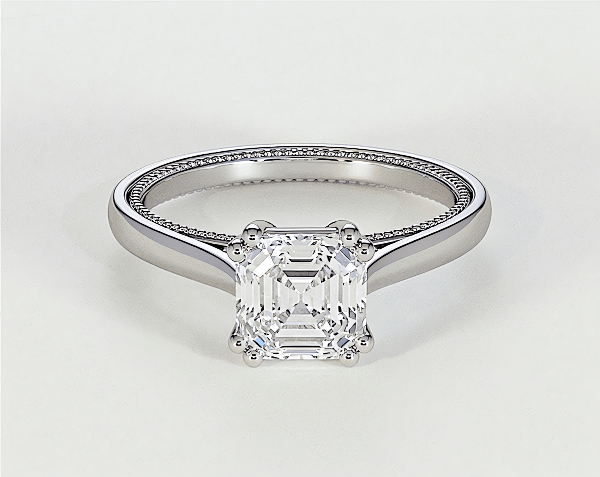 Camilla - Asscher - Engagement Rings - Ramzi & Co.®