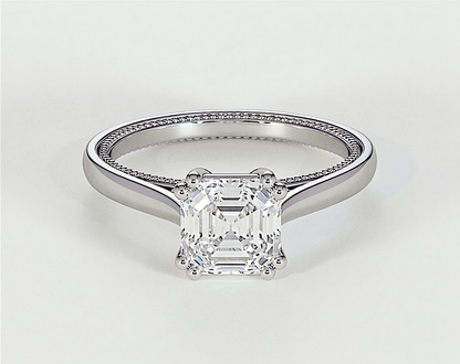 Camilla - Asscher - Engagement Rings - Ramzi & Co.®