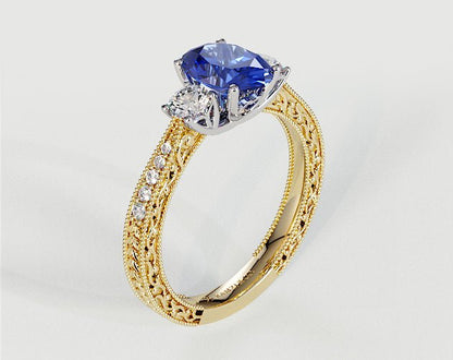 Camille - Sapphire Rings - Ramzi & Co.®