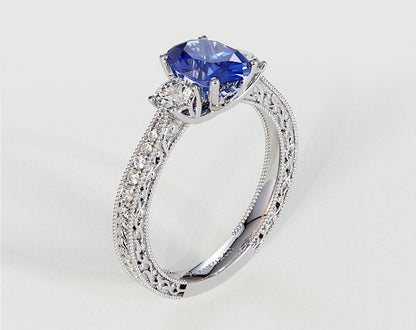 Camille - Sapphire Rings - Ramzi & Co.®