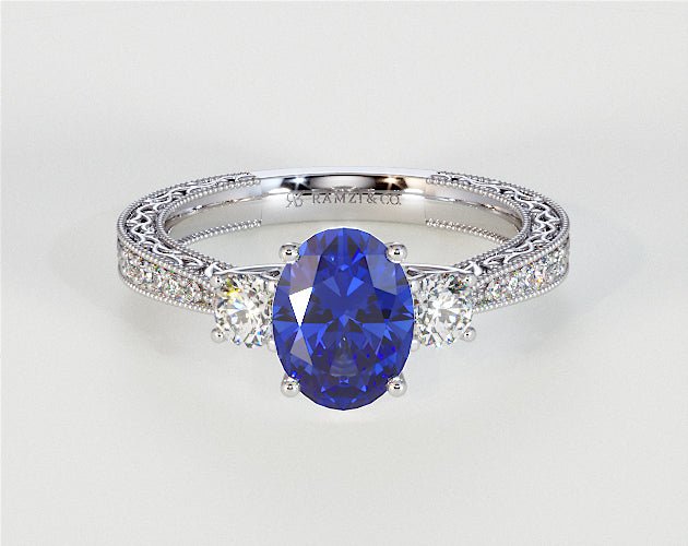Camille - Sapphire Rings - Ramzi & Co.®