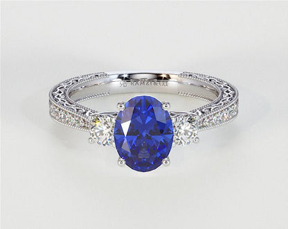 Camille - Sapphire Rings - Ramzi & Co.®