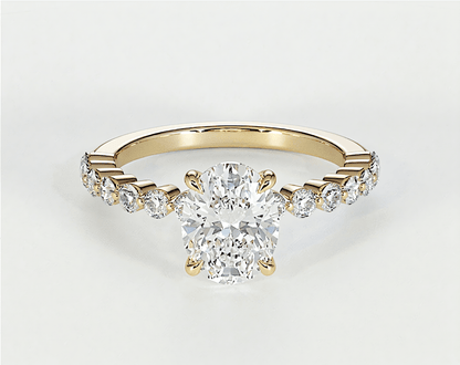 Cecilia - Oval - Engagement Rings - Ramzi & Co.®