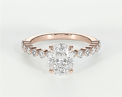 Cecilia - Oval - Engagement Rings - Ramzi & Co.®