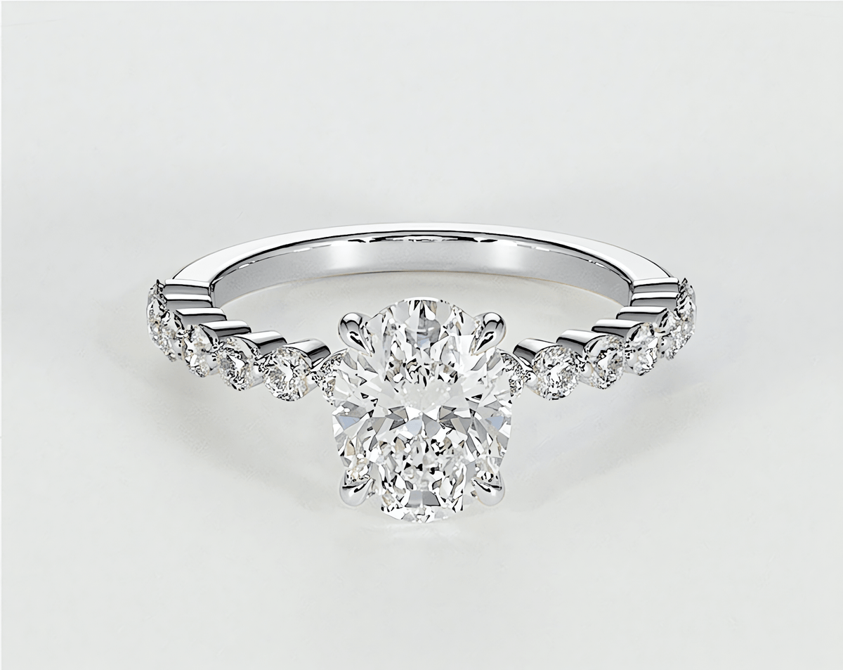 Cecilia - Oval - Engagement Rings - Ramzi & Co.®