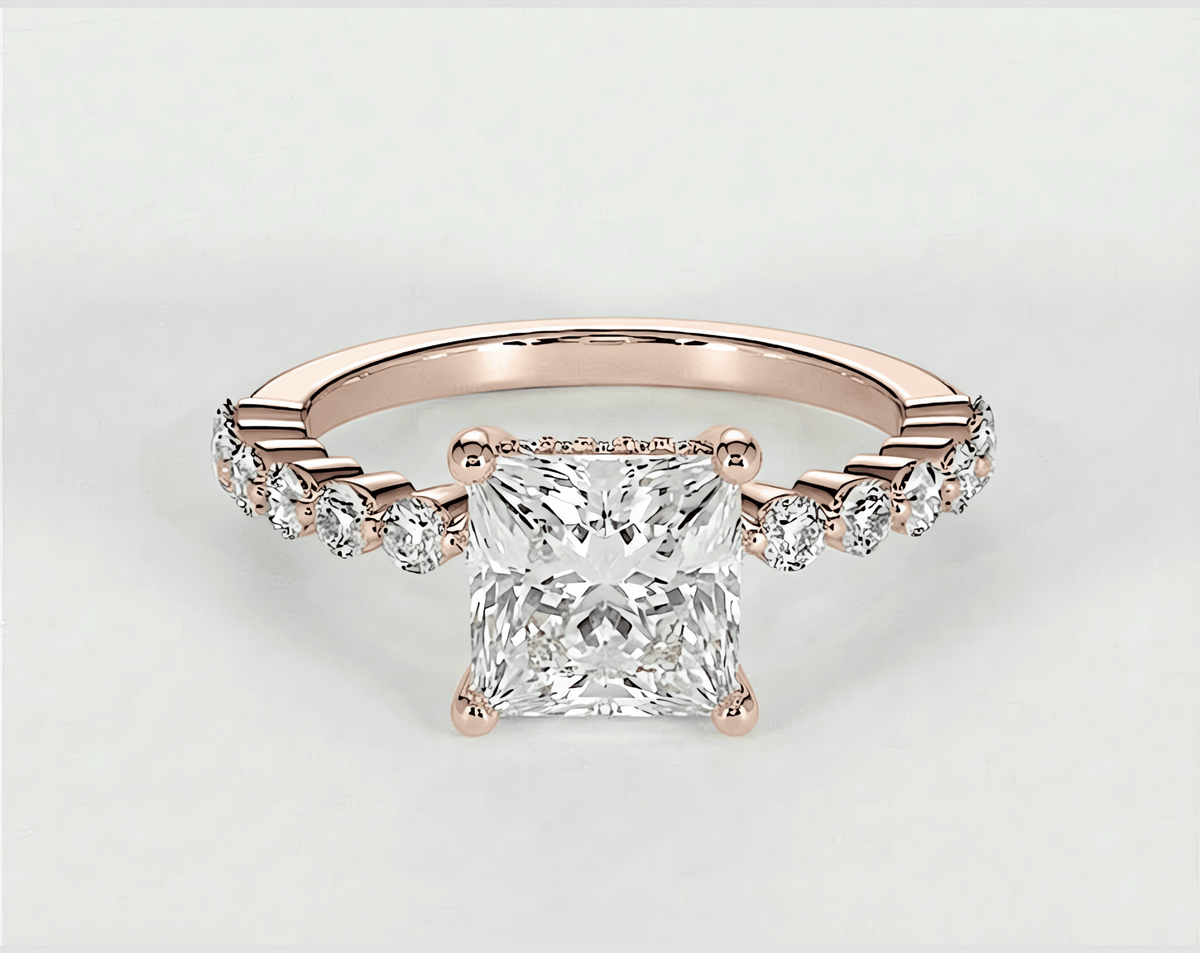 Cecilia - Princess - Engagement Rings - Ramzi & Co.®