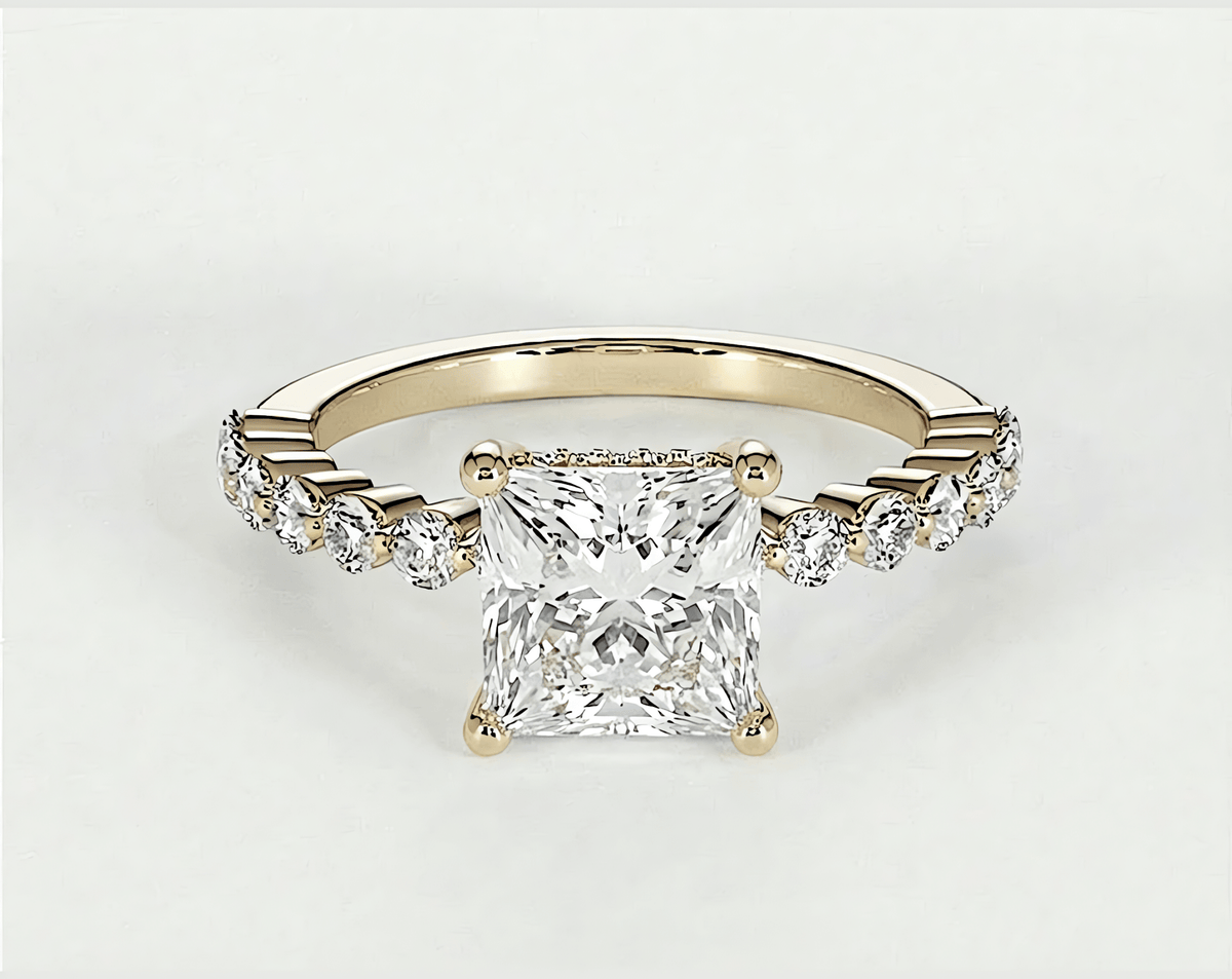 Cecilia - Princess - Engagement Rings - Ramzi & Co.®