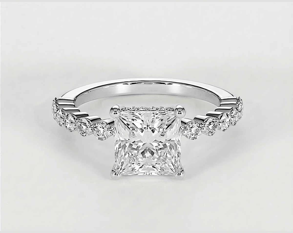 Cecilia - Princess - Engagement Rings - Ramzi & Co.®