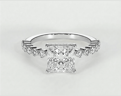 Cecilia - Princess - Engagement Rings - Ramzi & Co.®