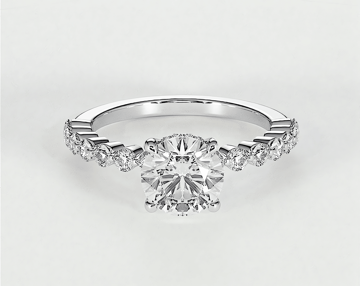 Cecilia - Round - Engagement Rings - Ramzi & Co.®