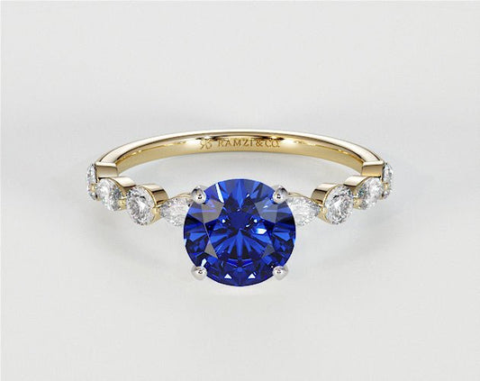 Celina - Sapphire Rings - Ramzi & Co.®