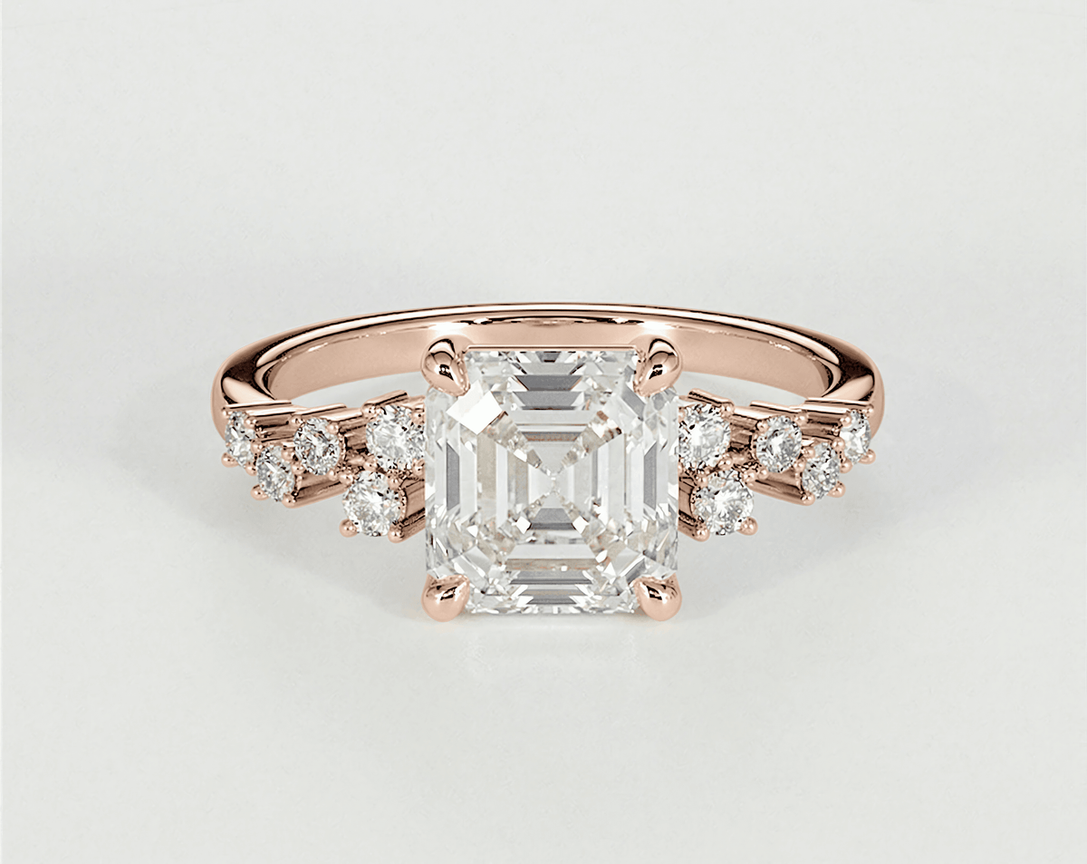 Charlotte - Asscher - Engagement Rings - Ramzi & Co.®