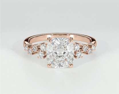 Charlotte - Cushion - Engagement Rings - Ramzi & Co.®