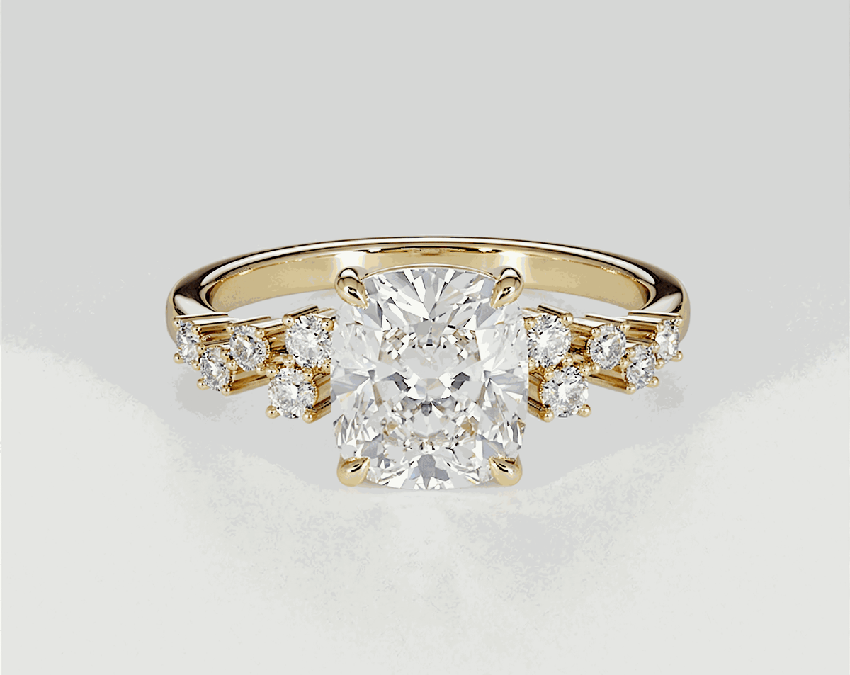 Charlotte - Cushion - Engagement Rings - Ramzi & Co.®