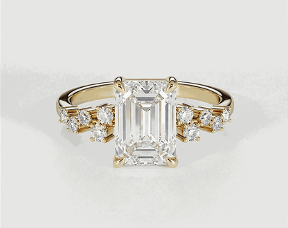 Charlotte - Emerald - Engagement Rings - Ramzi & Co.®