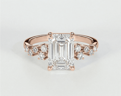 Charlotte - Emerald - Engagement Rings - Ramzi & Co.®