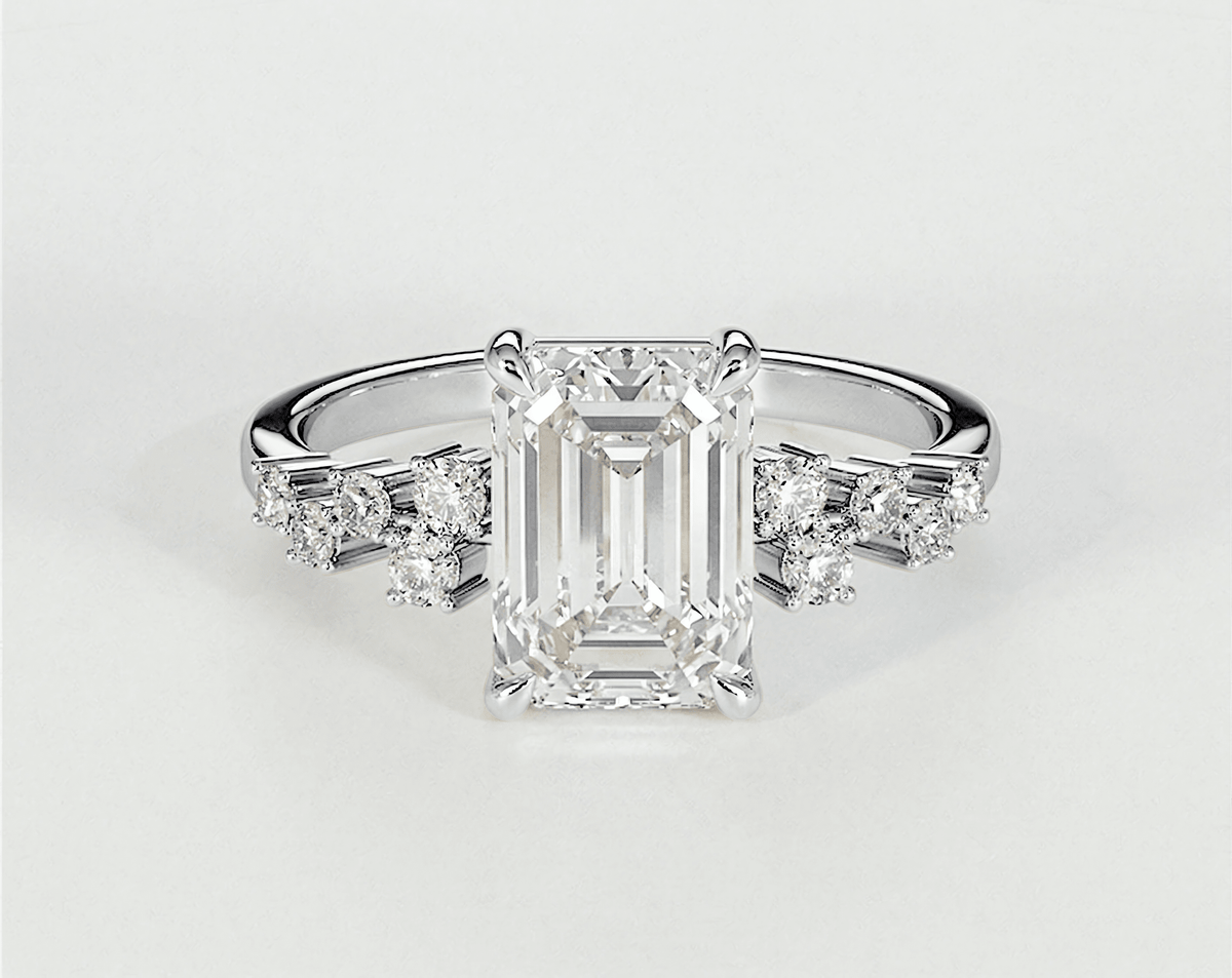Charlotte - Emerald - Engagement Rings - Ramzi & Co.®