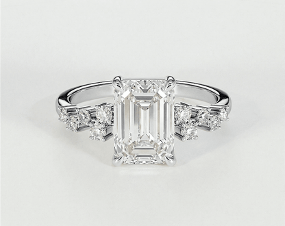 Charlotte - Emerald - Engagement Rings - Ramzi & Co.®