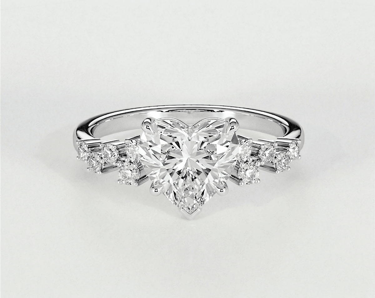 Charlotte - Heart - Engagement Rings - Ramzi & Co.®