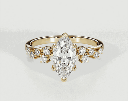 Charlotte - Marquise - Engagement Rings - Ramzi & Co.®