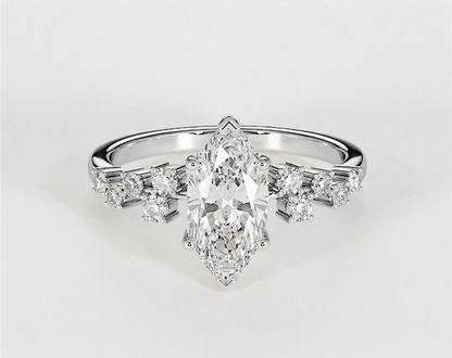 Charlotte - Marquise - Engagement Rings - Ramzi & Co.®