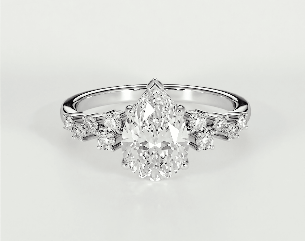 Charlotte - Pear - Engagement Rings - Ramzi & Co.®