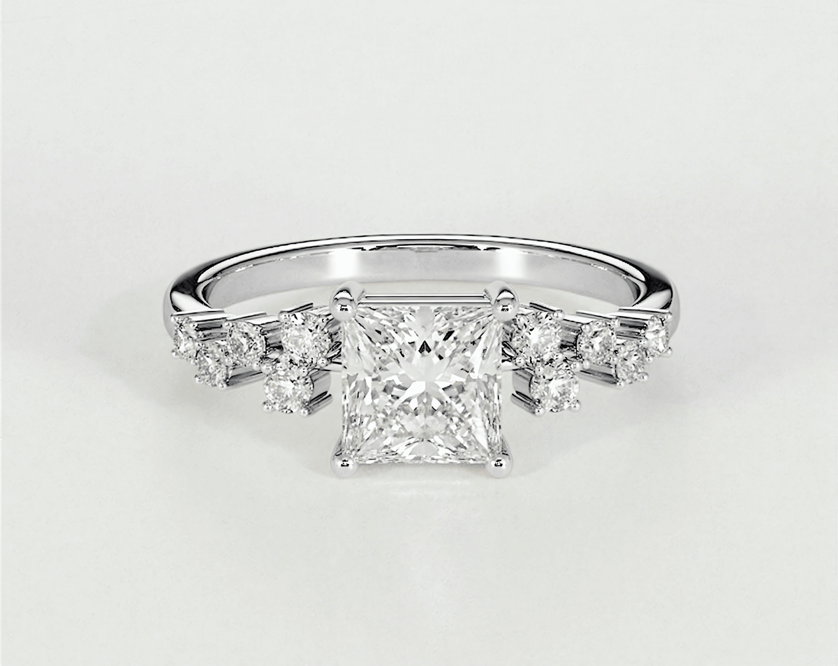 Charlotte - Princess - Engagement Rings - Ramzi & Co.®