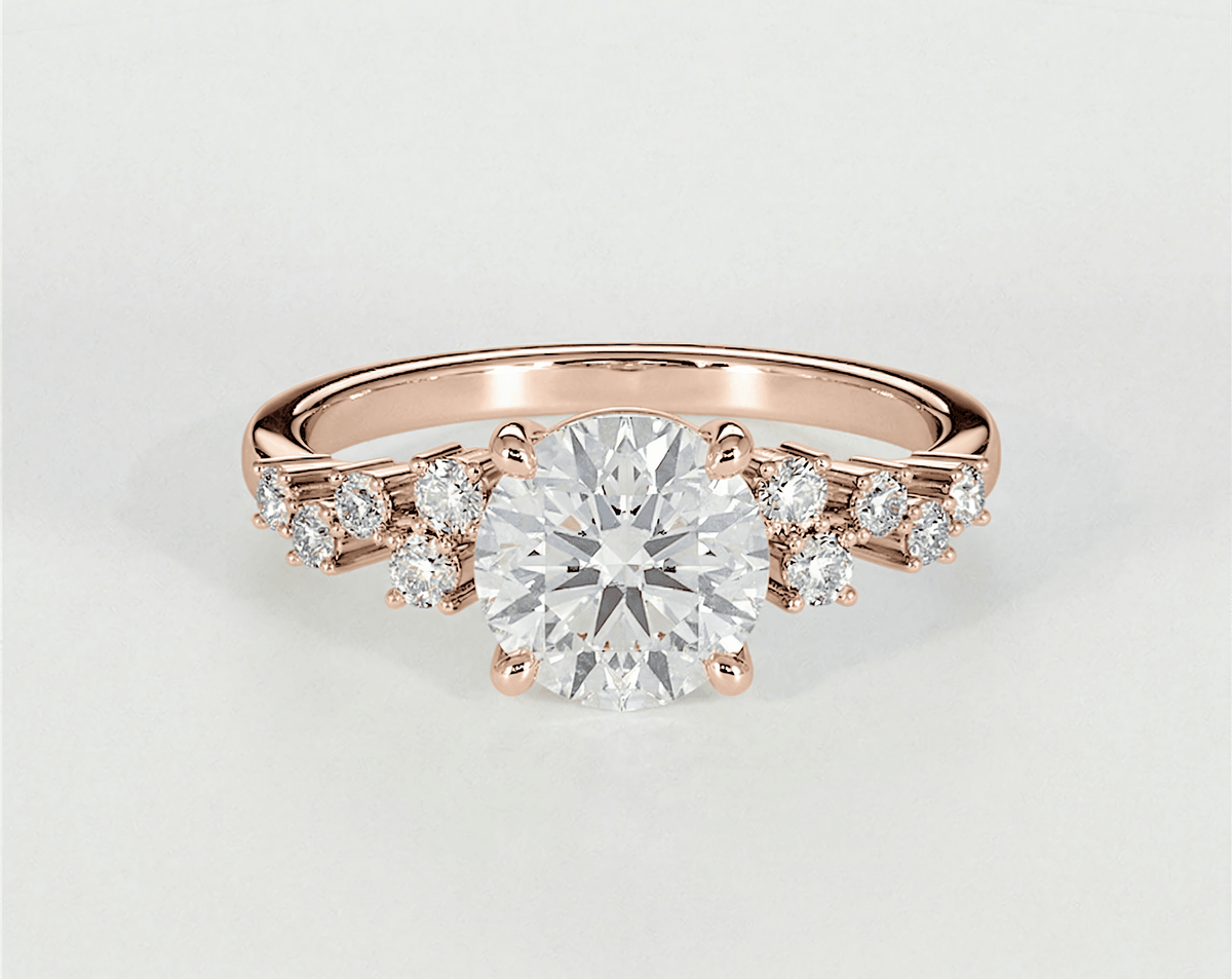 Charlotte - Round - Engagement Rings - Ramzi & Co.®