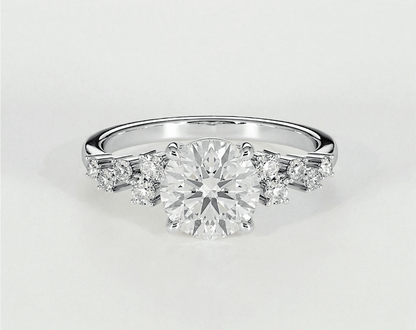 Charlotte - Round - Engagement Rings - Ramzi & Co.®