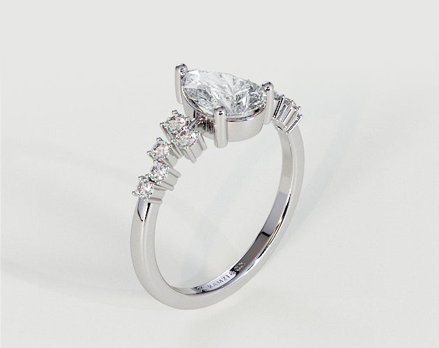 Charlotte - Round - Engagement Rings - Ramzi & Co.®
