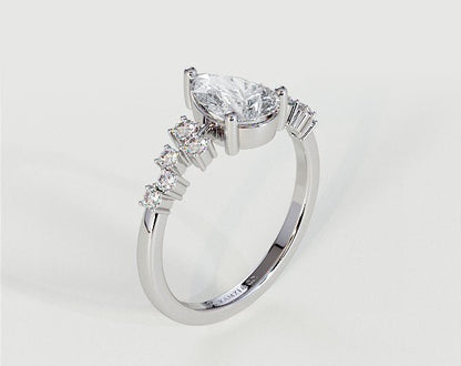 Charlotte - Round - Engagement Rings - Ramzi & Co.®