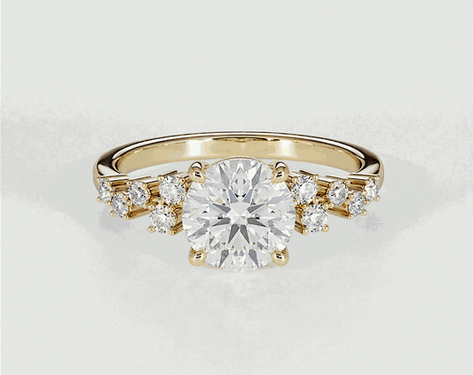 Charlotte - Round - Engagement Rings - Ramzi & Co.®