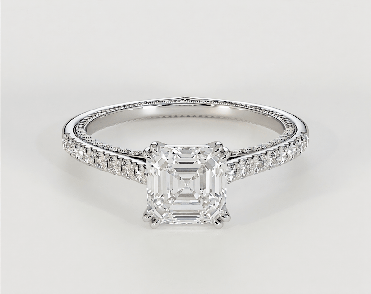 Chelsea - Asscher - Engagement Rings - Ramzi & Co.®