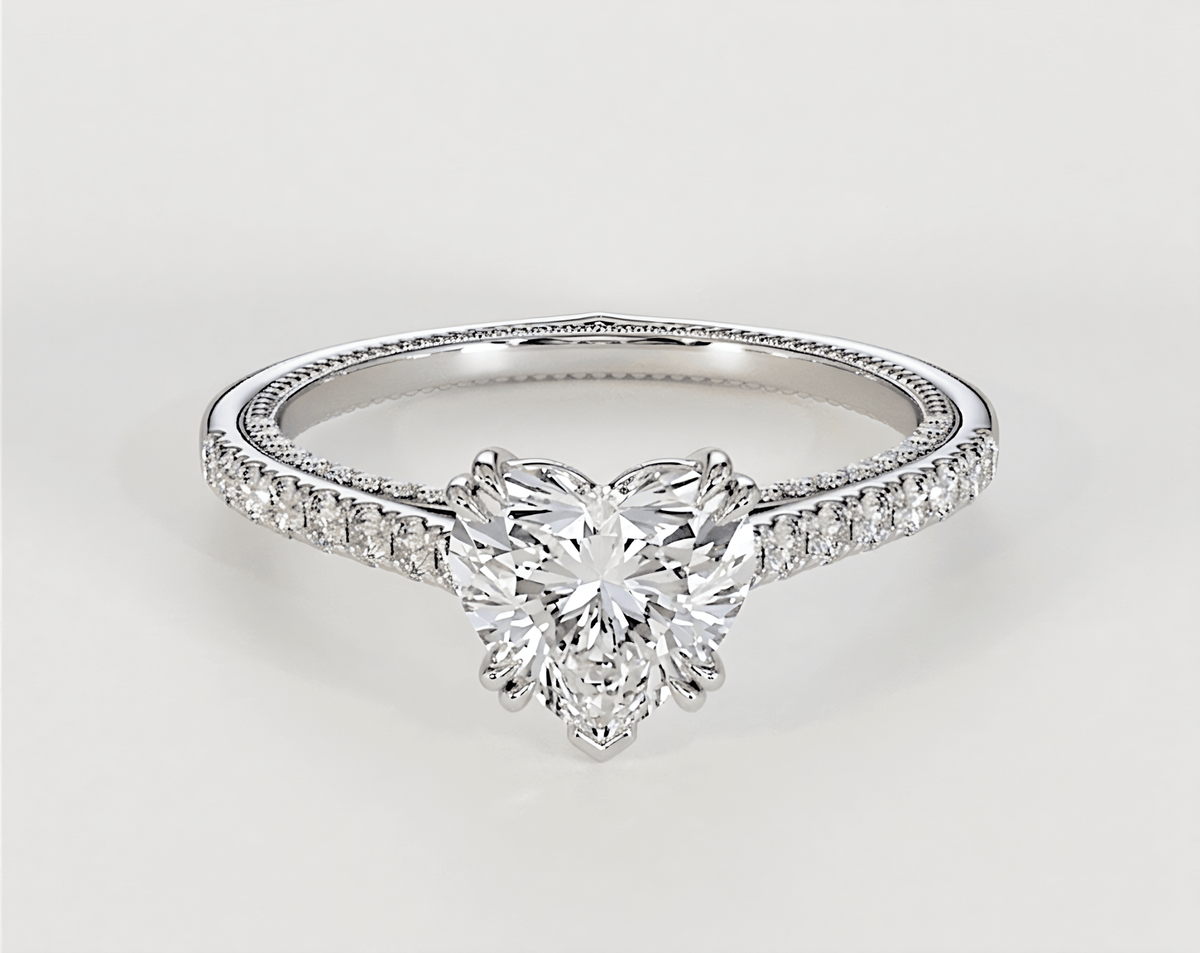 Chelsea - Heart - Engagement Rings - Ramzi & Co.®