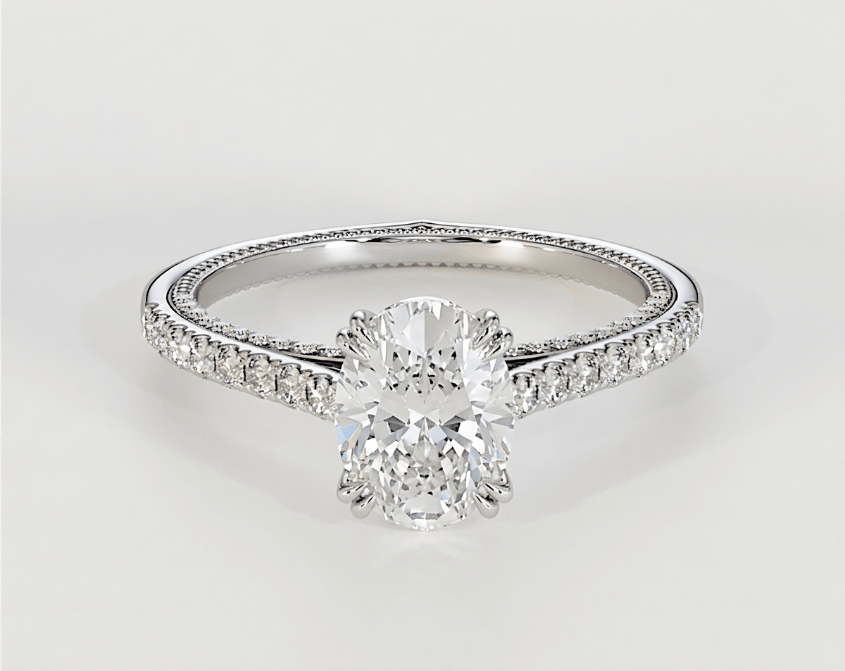 Chelsea - Oval - Engagement Rings - Ramzi & Co.®