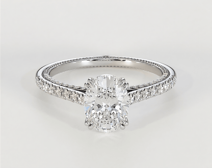 Chelsea - Oval - Engagement Rings - Ramzi & Co.®