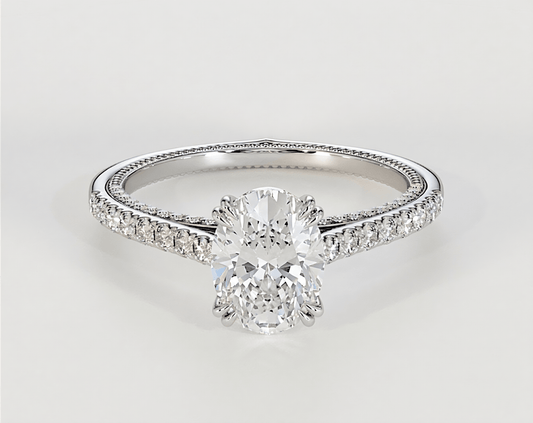 Chelsea - Oval - Engagement Rings - Ramzi & Co.®