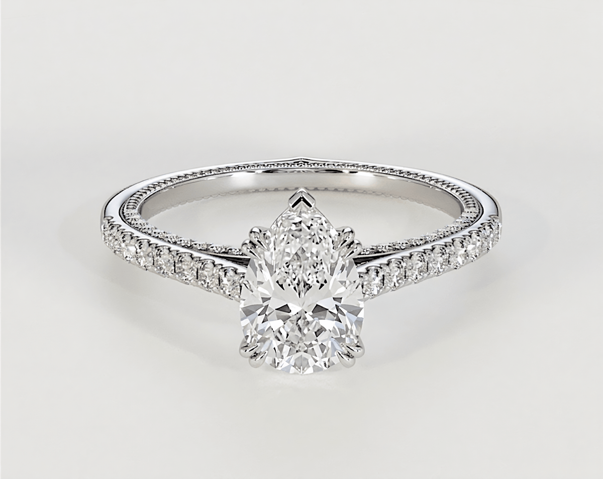 Chelsea - Pear - Engagement Rings - Ramzi & Co.®
