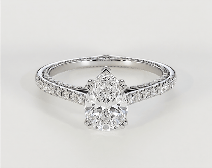 Chelsea - Pear - Engagement Rings - Ramzi & Co.®