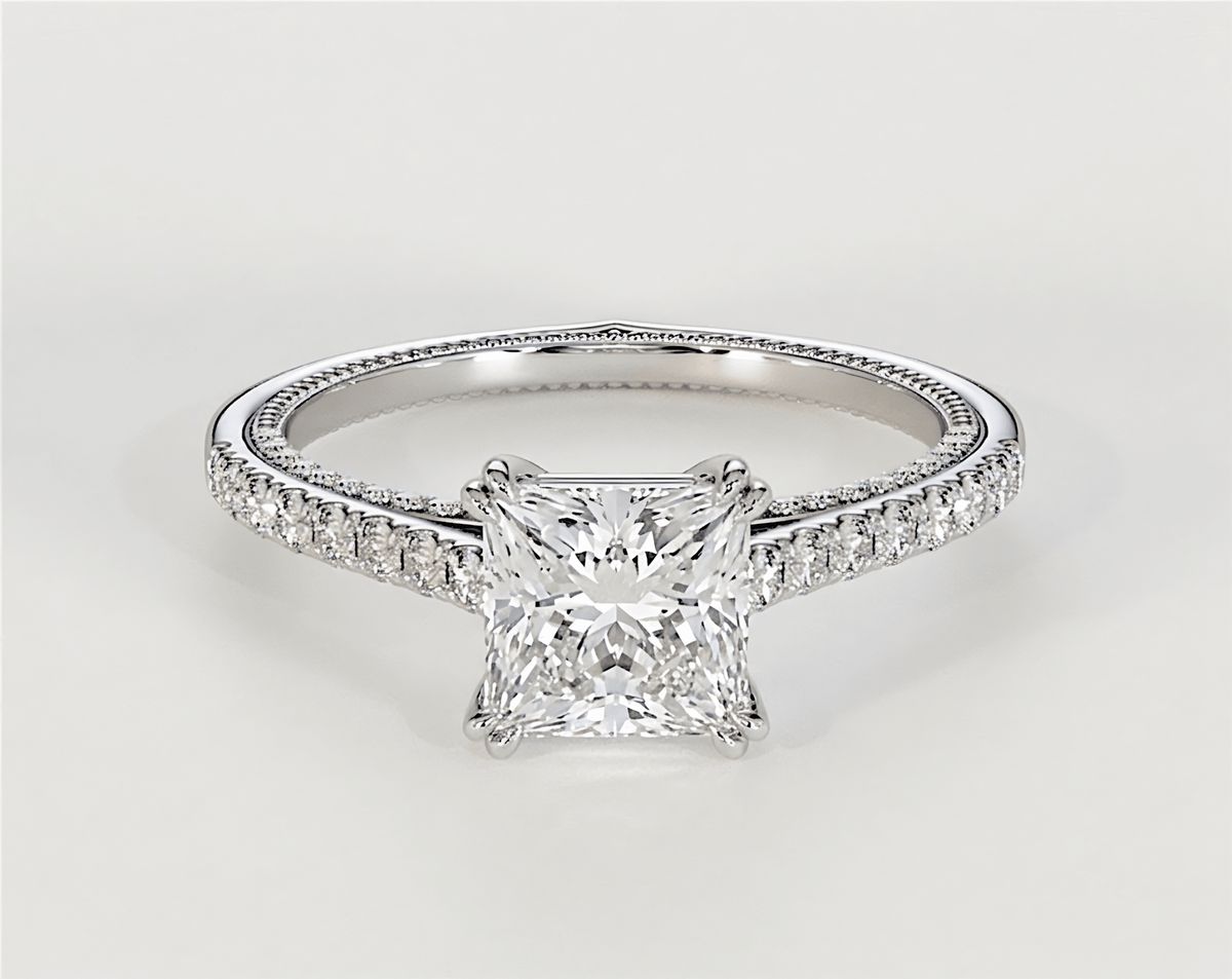Chelsea - Princess - Engagement Rings - Ramzi & Co.®