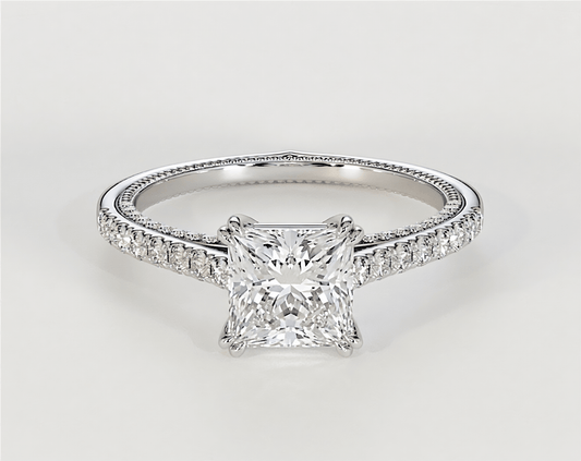 Chelsea - Princess - Engagement Rings - Ramzi & Co.®
