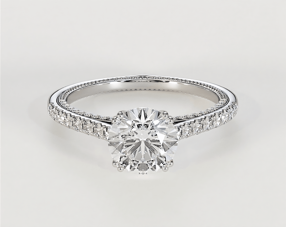 Chelsea - Round - Engagement Rings - Ramzi & Co.®