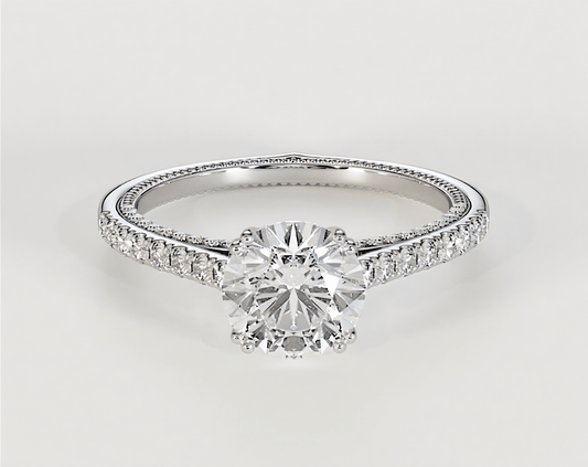 Chelsea - Round - Engagement Rings - Ramzi & Co.®