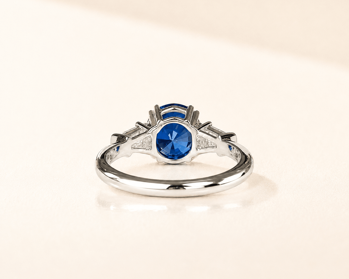 Cornflower Blue Sapphire Ring - Ramzi & Co.®